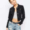 ASOS Denim Shrunken Jacket In Washed
